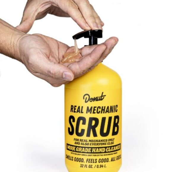 Donut Media Hand Soap, Free of Parabens & Pthalates, Cuts Grime & Grease, Shea B - Picture 2 of 6